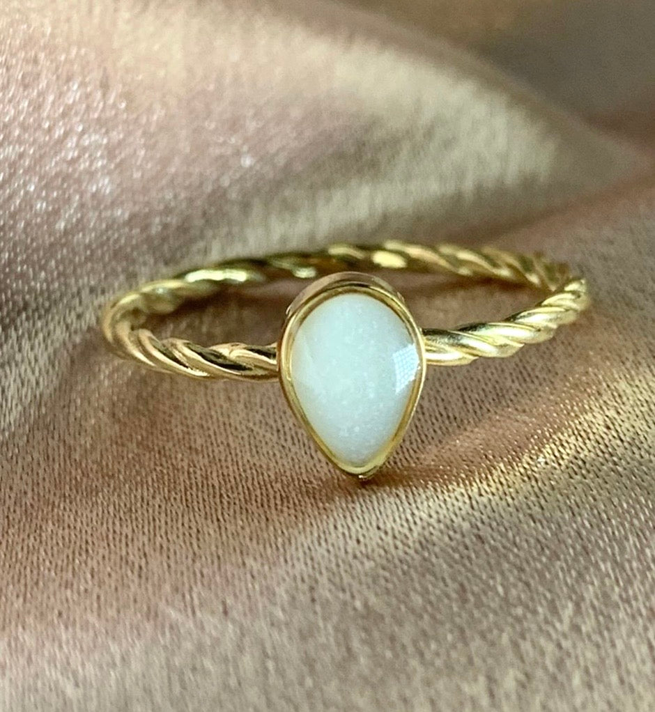 Muttermilchring Odette (14 Karat) Gold