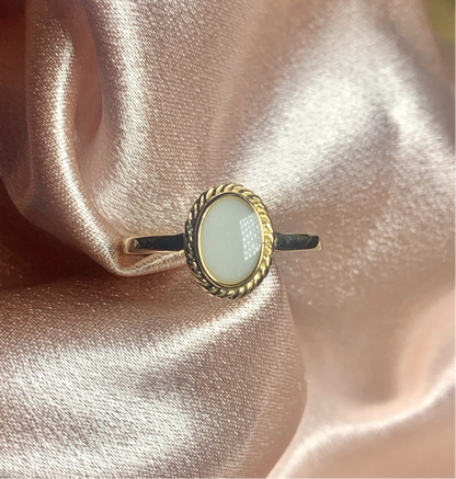 Anello per latte materno Bella (14 carati) in oro